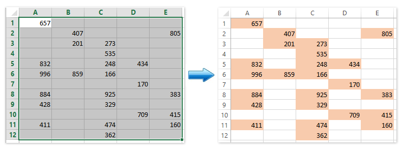 doc color nonblank cells 4