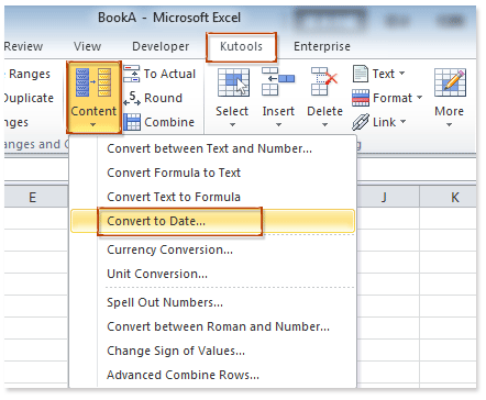 doc convert nonstandard date to excel date 12