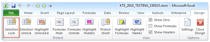 doc protect hidden column 3