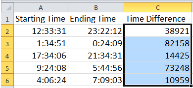 doc time difference kte 5