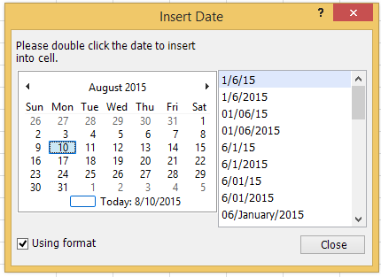 doc insert date