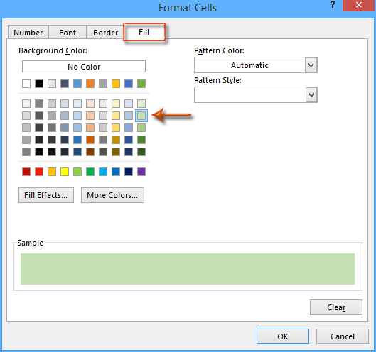 doc highlight row if cell contain 4