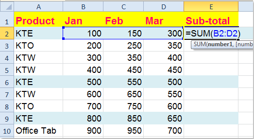 doc-sum-columns-one-criteria-2