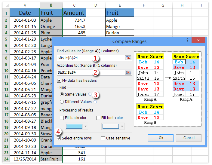 doc copy row if contain 02