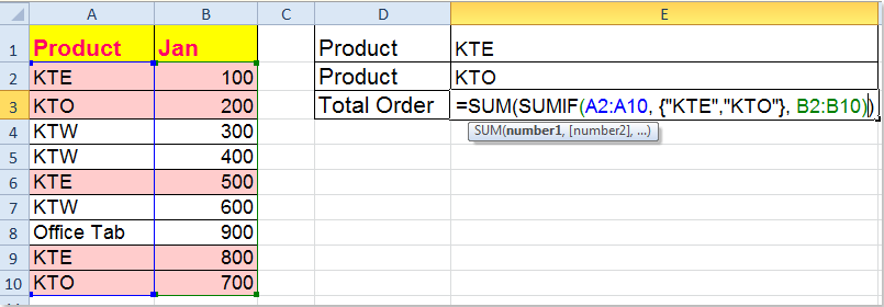 doc-sum-multiple-criteria-one-column-4