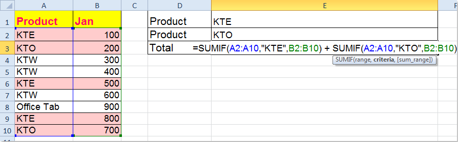 doc-sum-multiple-criteria-one-column-2