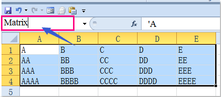 doc convert matrix to column 1