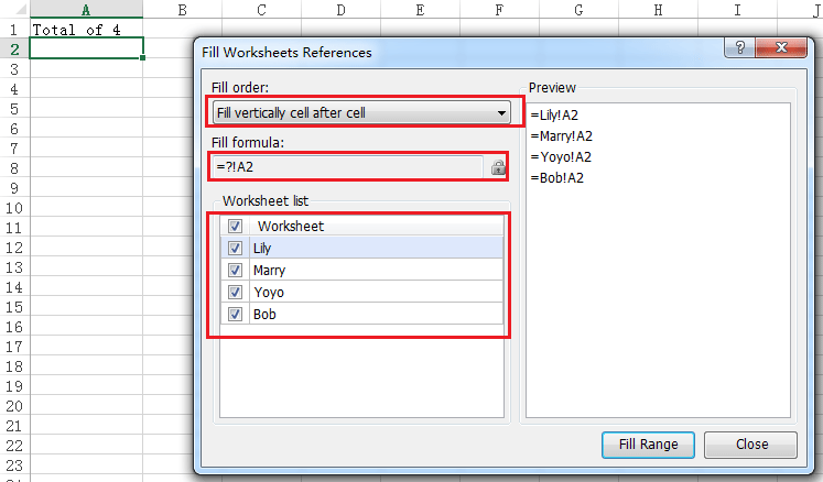 doc fill same cell 2