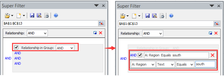 doc kte filter by criteria wildcard 5