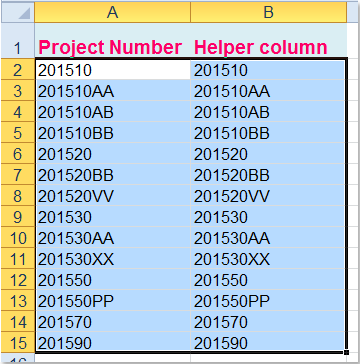 doc sort alphanumeric 10