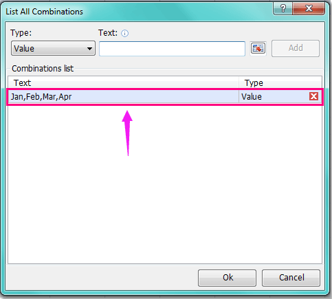 doc list combinations 7