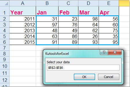 doc convert matrix to list 12