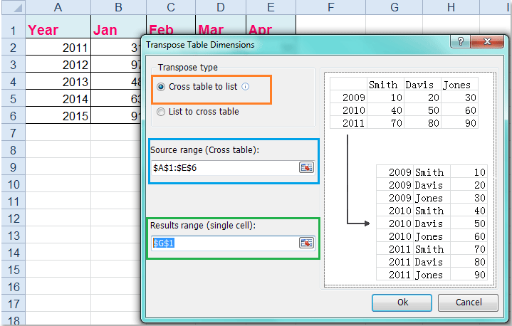 doc convert matrix to list 15