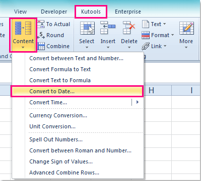 doc convert to normal date 10