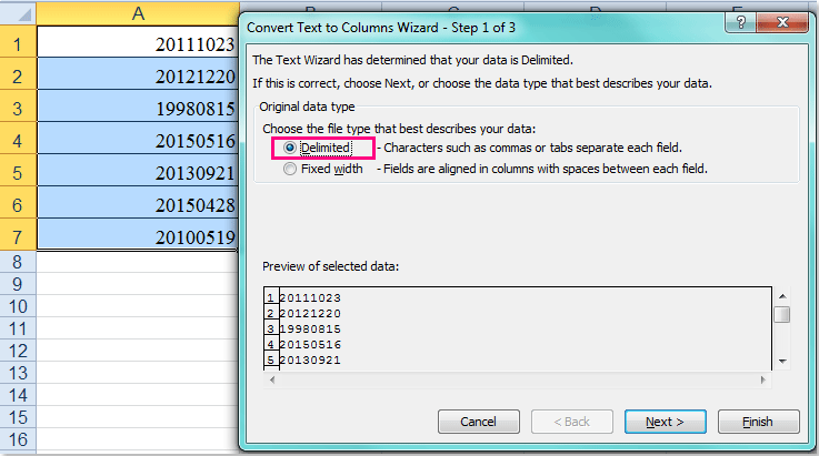 doc convert to normal date 5