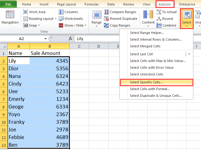 doc hide rows based on value 8