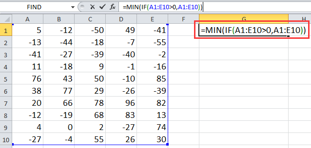 doc smallest positive 1