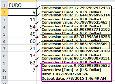 doc live exchange rate 5