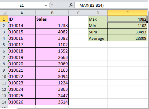 doc copy formula only 12