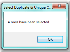 doc remove all but duplicates 12