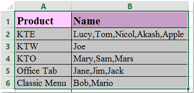 doc return multiple values comma separated 7