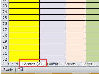 doc sheet with same format 3