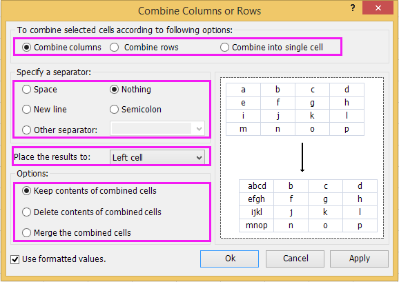 doc combine with leading zero 5