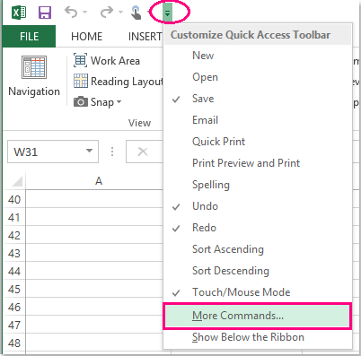 doc sheet tabs on left side 2