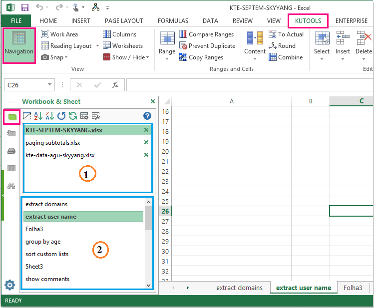 doc sheet tabs on left side 5