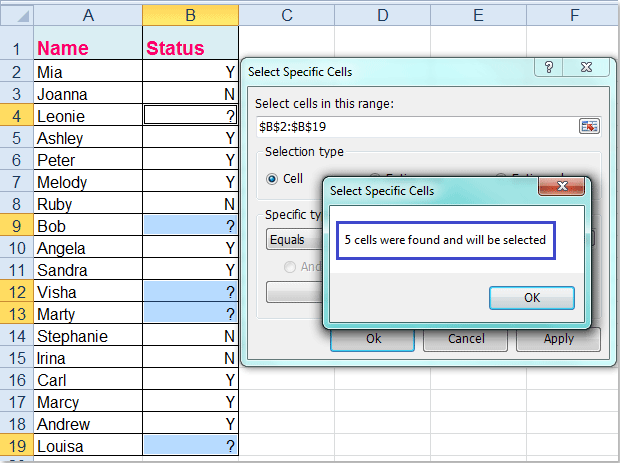 doc count question marks 4