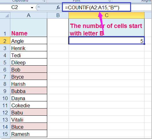 doc count begin with 1