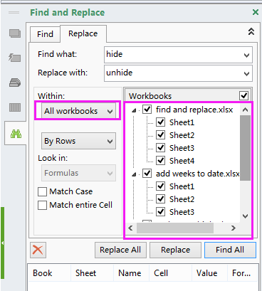 doc find replace multiple workbooks 3