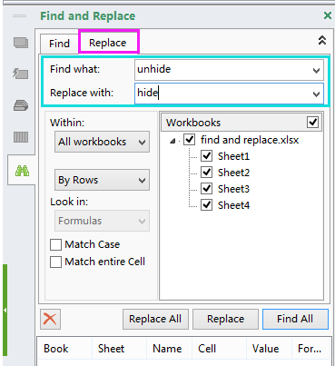 doc find replace multiple sheets 7