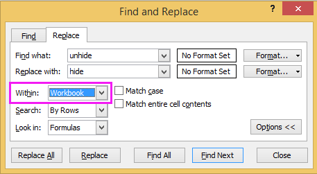 doc find replace multiple sheets 4