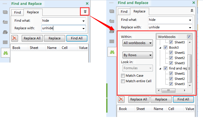 doc find replace multiple sheets 10