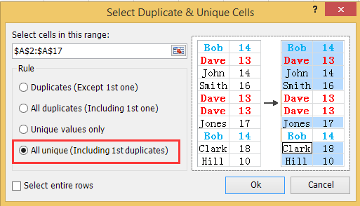 doc create unique 1