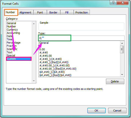 doc hide negative numbers 7