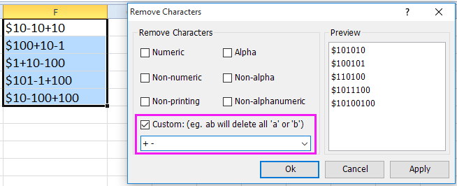 doc remove plus minus sign 8