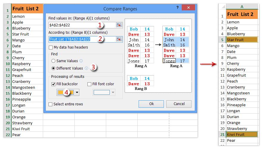 doc find missing values between two columns 12