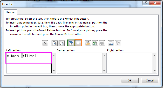 doc insert current date to cell header 5