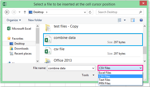 doc import csv file 13