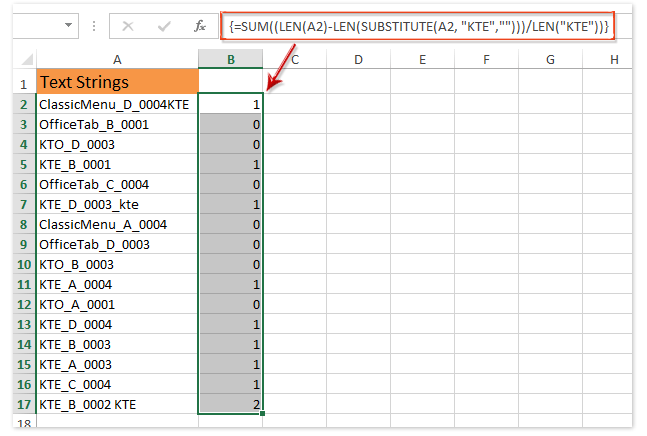 doc find strings 5