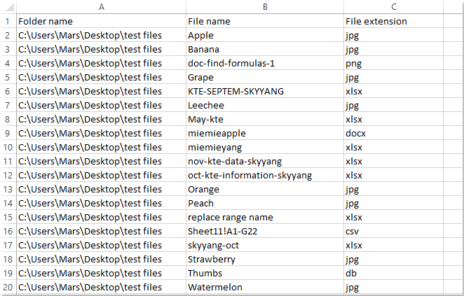 doc import filenames 2