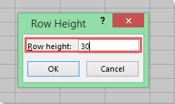 doc make row height same 4