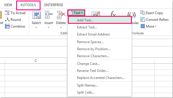 doc add space between number 5