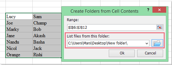 doc create folders subfolders 2