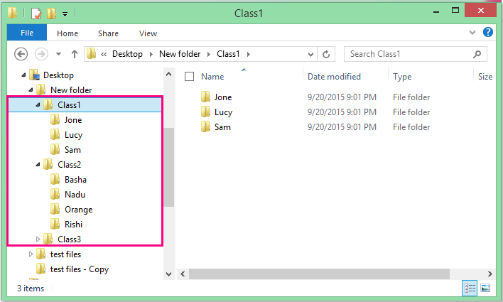 doc create folders subfolders 7