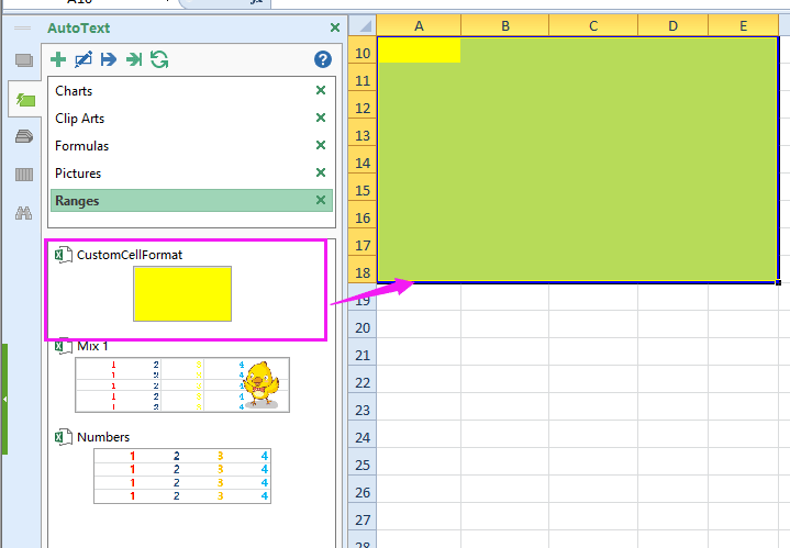 doc save custom cell fornat 6