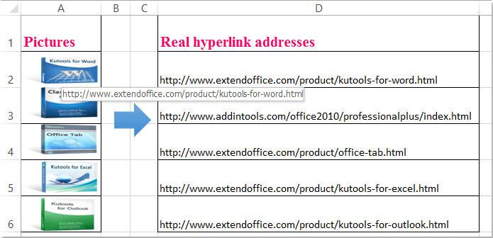 doc extract hyperlinks from images 1