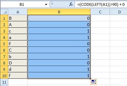 doc sort by case sensitive 4